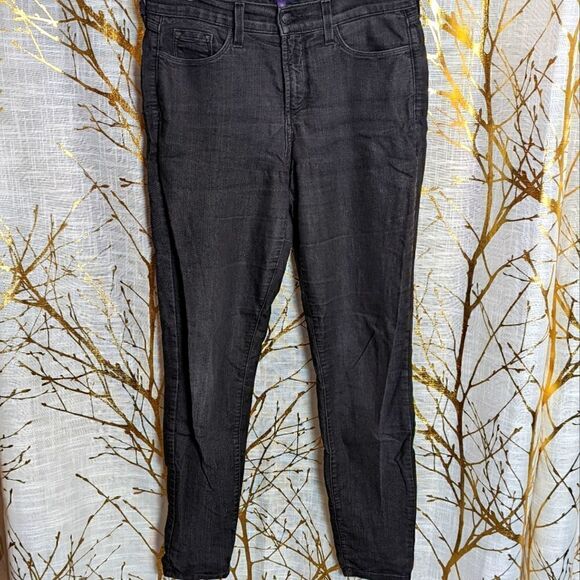 beloved NYDJ black skinny jeans - Picture 1 of 4
